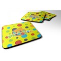 Carolines Treasures Little Monster Foam Coasters - Set of 4 BB7006FC